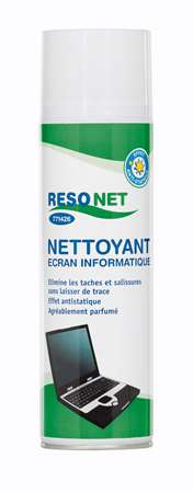 NETTOYANT ECRAN ORDINATEUR - 400 ML - RESO