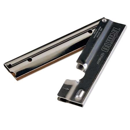 GRATTOIR A VITRES - ETUI AVEC PORTE-LAME ET 10 LAMES - UNGER